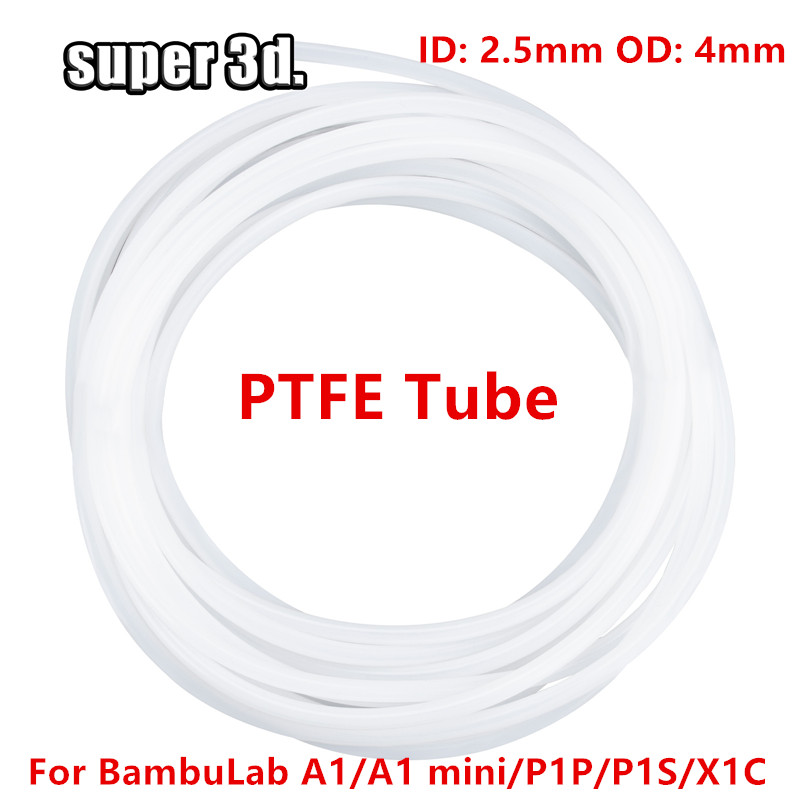 Bowden Tube - 1/2/50M Bambu Lab PTFE 튜브 ID