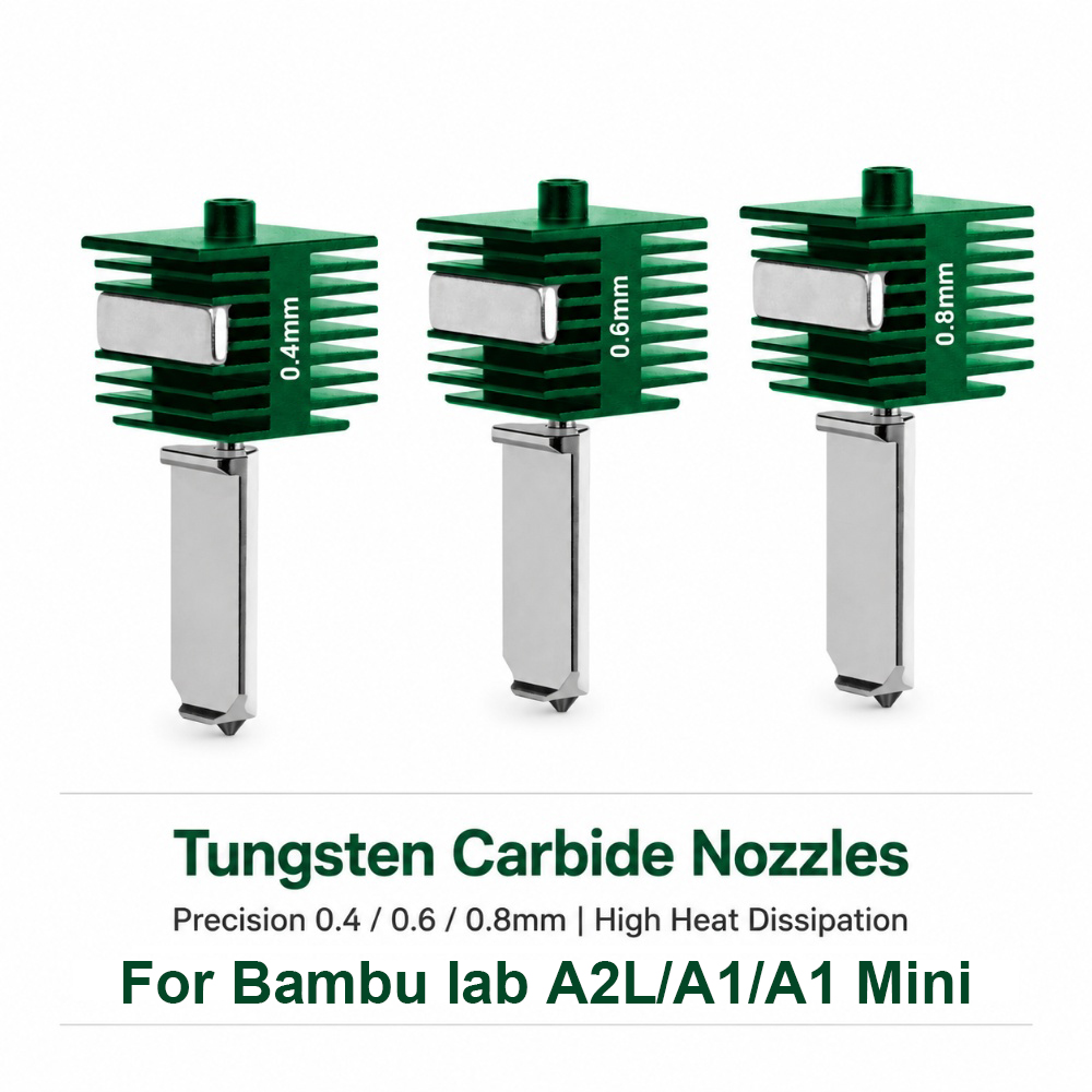 Nozzle Tungsten - 밤부랩 A2L용 업그레이드된 통합형 핫엔드, 밤부랩
