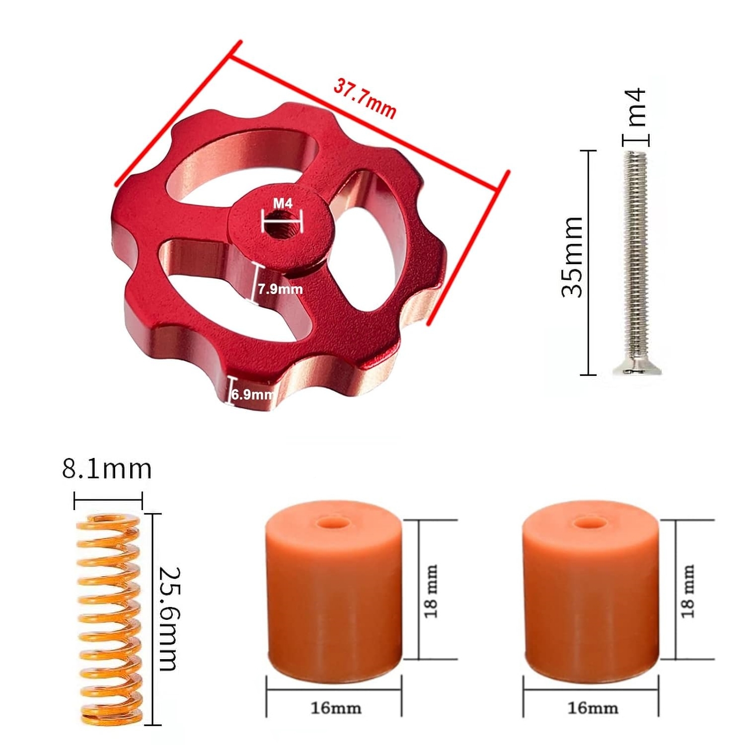 3D 프린터 핫 베드 레벨링 너트 키트, 엔더 3, 엔 - Bowden Tube 리뷰 및 가격