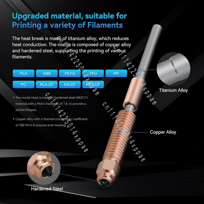 Creality K1/K1 Max/K1C 3D 프린터용 - Printer Nozzle 리뷰 및 가격