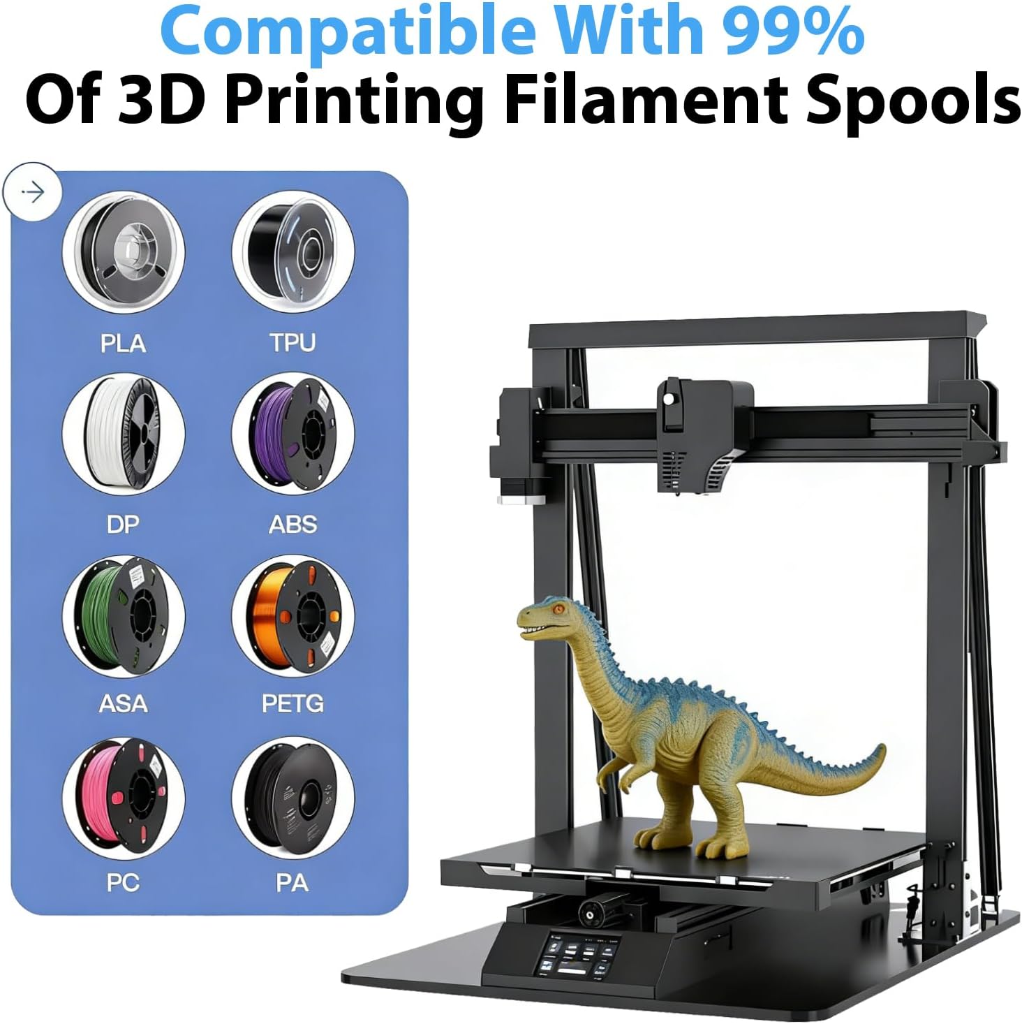 업그레이드된 3D 프린터 블랙 필라멘트 보관 가방(진공 - Petg Filament 리뷰 및 가격