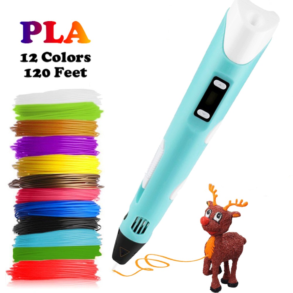 Dikale-DIY 3D 인쇄 펜, LED 스크린 PL - Pla Filament 리뷰 및 가격