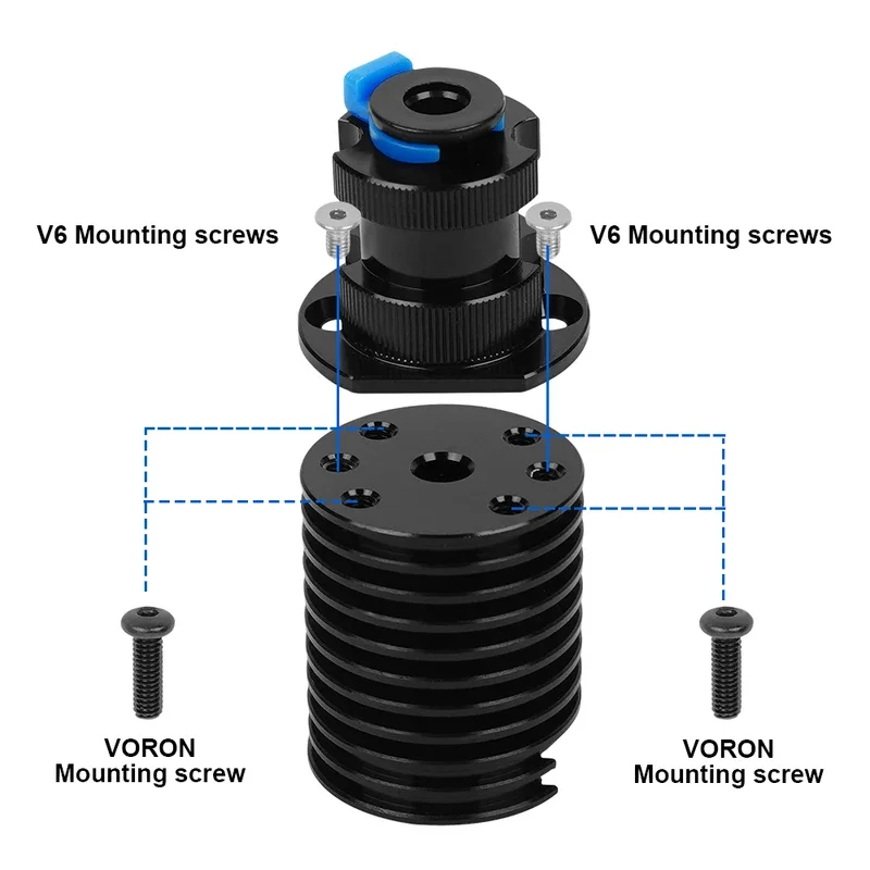 업그레이드된 E3D REVO 핫엔드 키트 V6 히트싱크 - Corexy 3D Printer Kit 리뷰 및 가격