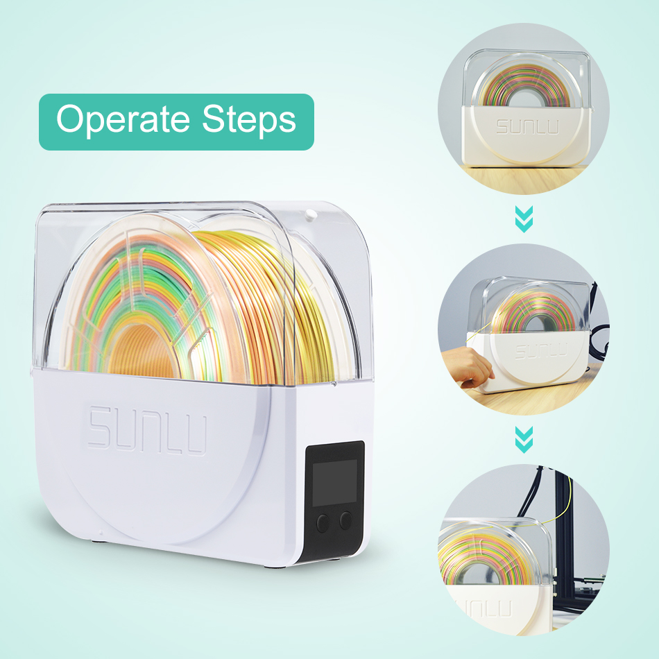 SUNLU 필라멘트 건조기 S1 Plus 내장 순환 팬 - Enclosure 3D Printer 리뷰 및 가격