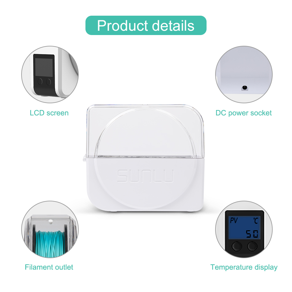 SUNLU 필라멘트 건조기 S1 Plus 내장 순환 팬 - Enclosure 3D Printer 리뷰 및 가격
