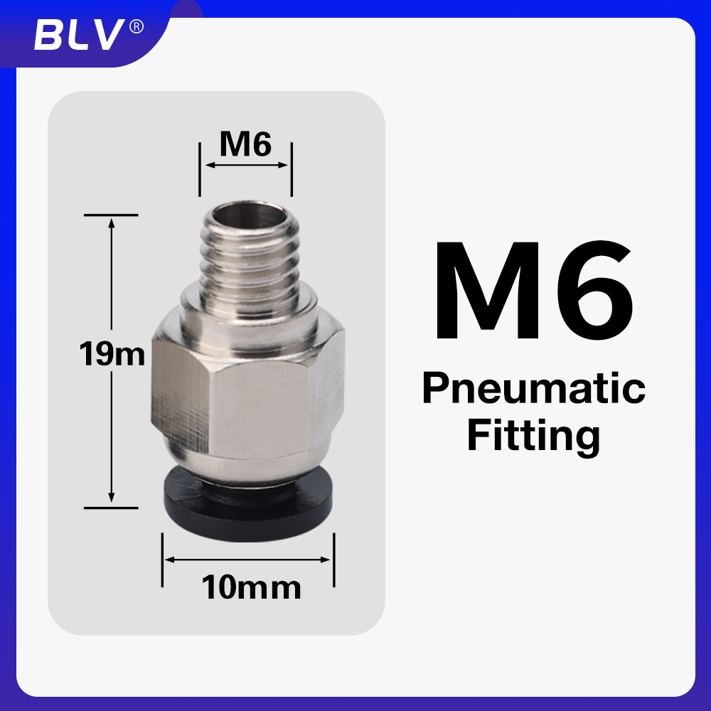 BLV ®   3D 프린터용 공압 피팅 G1/8' /  - Bowden Tube 리뷰 및 가격